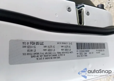 2015 Dodge Charger Se из США, поврежденный, VIN 2C3CDXBG1FH832587